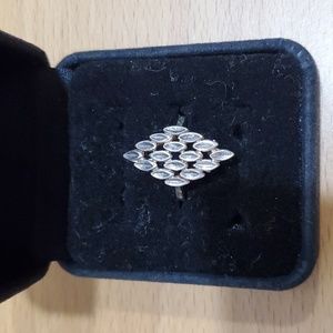 Sale Silver Ring Vintage Art Deco Size 5